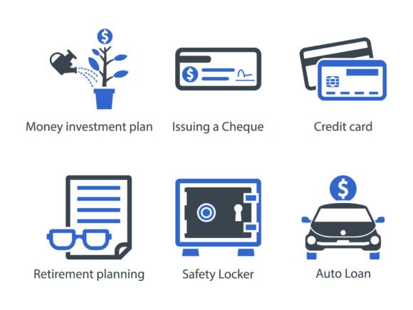 Business Finance Icon Set 12