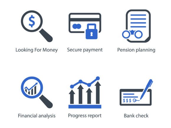 Business Finance Icon Set 2: A Versatile Tool for Modern Design Projects