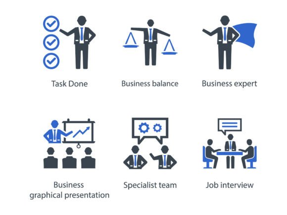 Business Management Icon Set 11