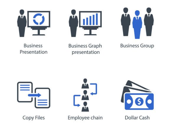 Business Office Icon Set 14: A Comprehensive Overview