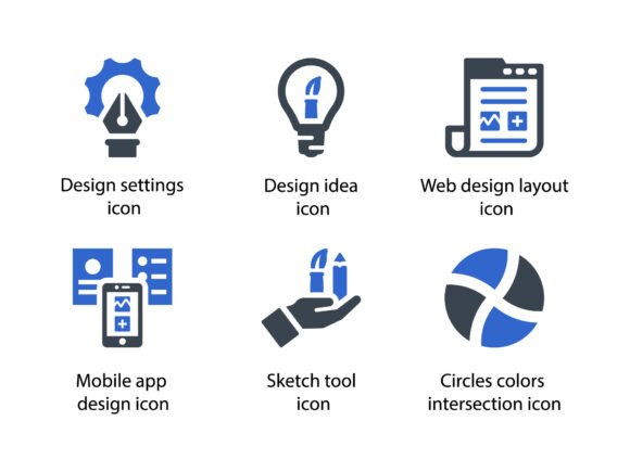 Design Creativity Icon Set 2