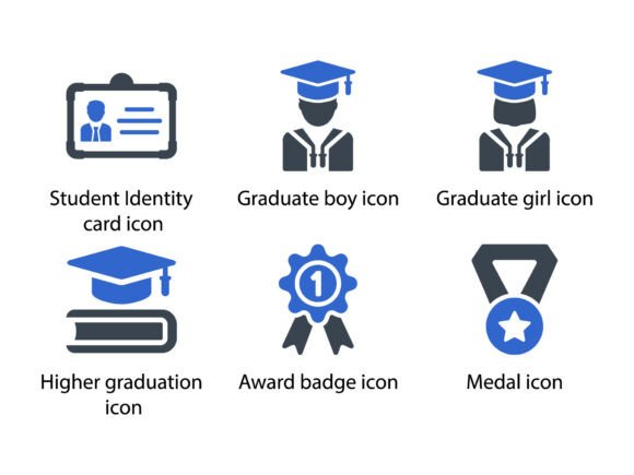 Education Icon Set 6