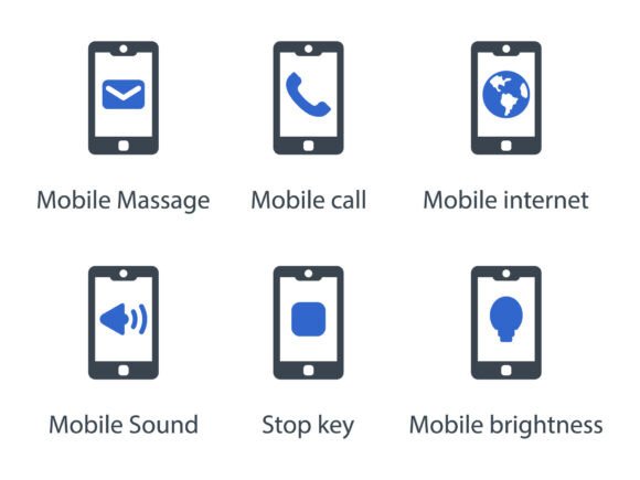 Enhancing User Experience with Mobile Function Icon Set 5