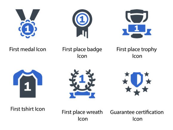 Enhancing Visual Communication with Awards Icon Set 5