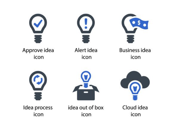 Enhancing Visual Communication with Idea Icon Set 3 and Beautiful Glyph Icons