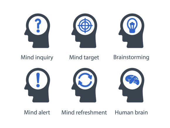 Human Psychology Icon Set 1: A Design Tool for Insight and Engagement