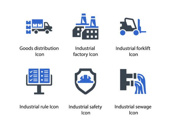 Industry Icon Set 3: A Comprehensive Design Resource for Modern Projects