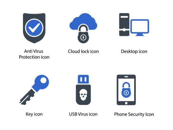 Internet Security Icon Set 2: A Comprehensive Design Resource