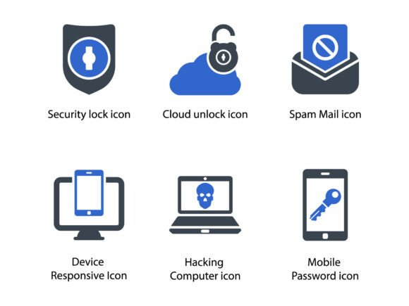 Internet Security Icon Set 6: A Comprehensive Guide to Enhancing Digital Design