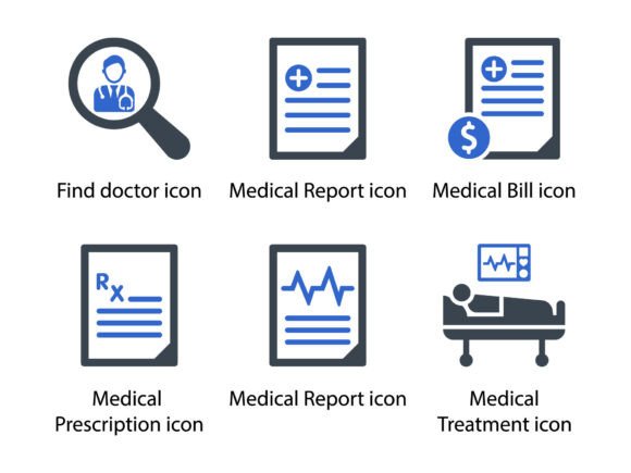 Medical Healthcare Icon Set 3: A Versatile Resource for Designers and Developers