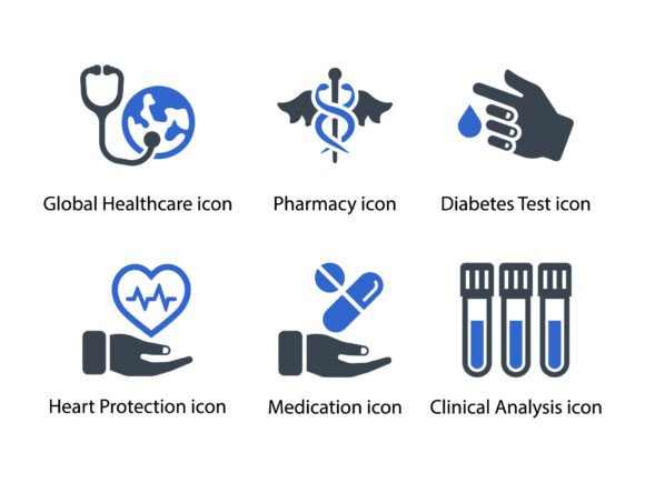 Medical Healthcare Icon Set 6