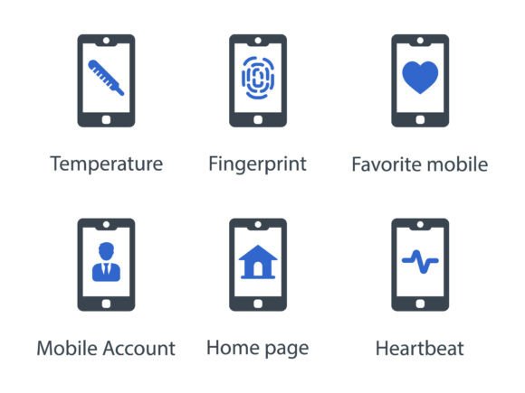 Mobile Function Icon Set 4: A Versatile Design Resource for Modern Projects