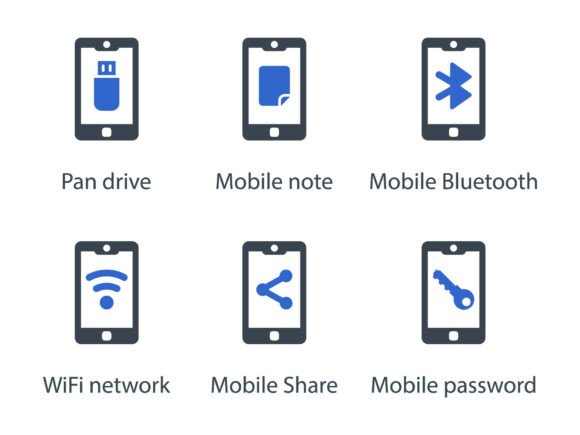 Mobile Function Icon Set 9: A Must-Have for Modern Designers